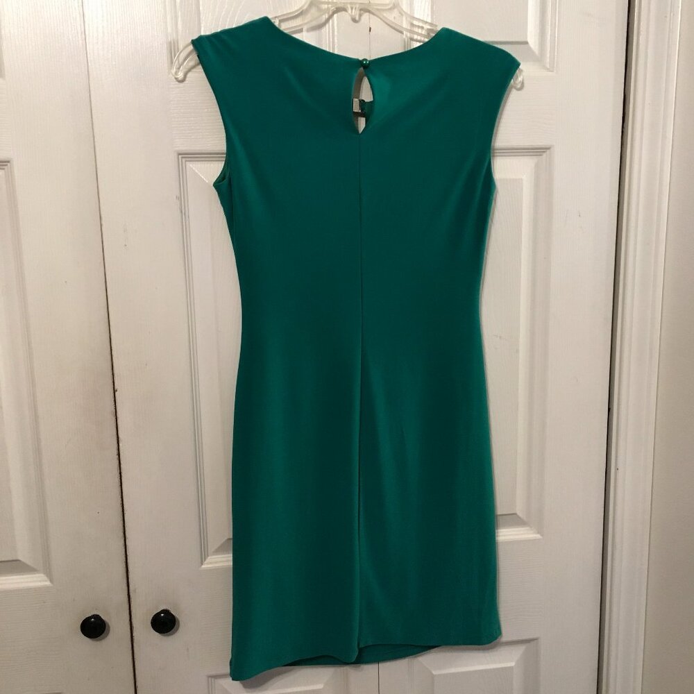 Scarlett Emerald Green Sheath Dress - Picture 5 of 9